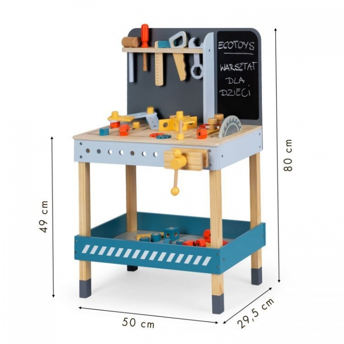 Banc de lucru din lemn Ecotoys ESC-W-033 [8]