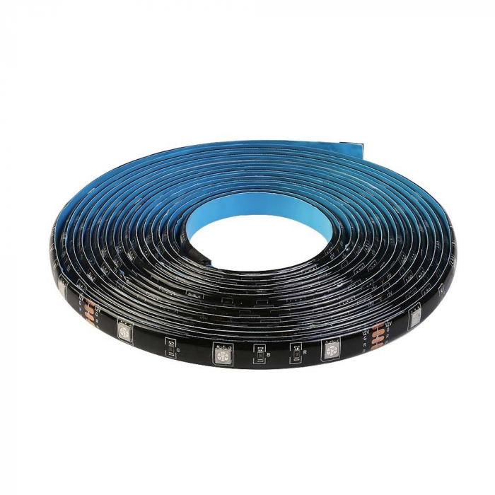 Banda cu leduri Wireless Light Strip LED RGB Sonoff L1, 2m [6]