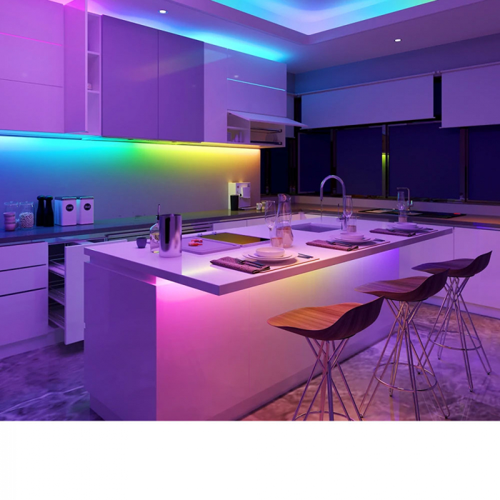 Banda LED Govee RGBIC Pro H619C, 10m, Sincronizare Muzica, Wifi si Bluetooth, Alexa, Google Asistant [3]