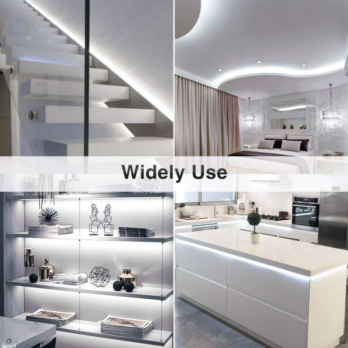 Banda LED Novostella 6m, 360 Leduri Lumina alb rece, Dimmer 6000K [6]