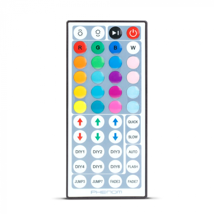 Kit Bandă LED RGB cu telecomanda - 3 m - IP65 - 220-240V - 5050 SMD - 30 LED/m - 7,2 W/m [2]