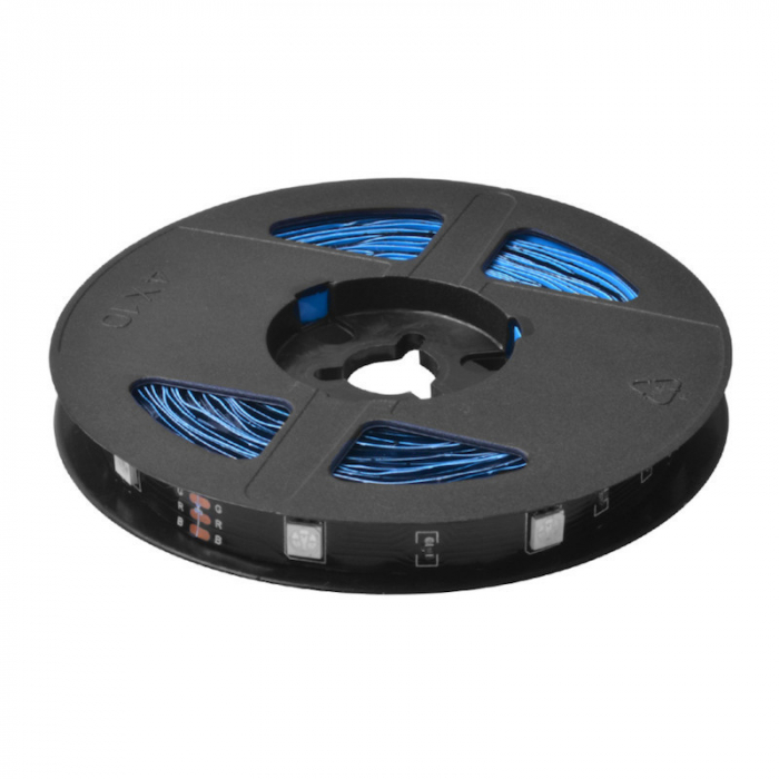 Banda LED RGB inteligenta Sonoff L2-Lite, Wi-Fi, Bluetooth, telecomanda, sincronizare muzica, lumina colorata, 5m [2]