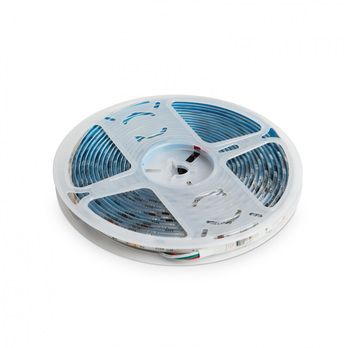 Banda LED RGB - \"Magic Control\" - 5 m - 100 programe lumina, telecomandă tactilă [4]