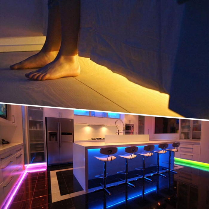 Banda LED RGB Novostela 16m, 480 Leduri, Telecomanda RF cu 44 butoane [4]