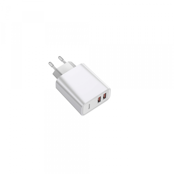Baseus Incarcator de perete PPS QC3.0 2USB 30W Alb [3]