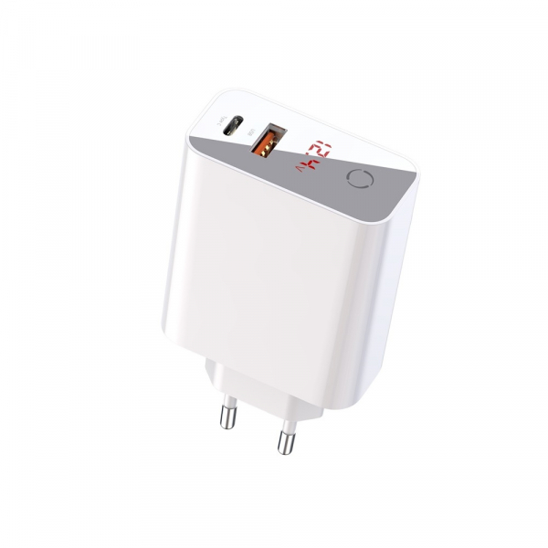 Baseus Incarcatorperete PPS QC USB + PD 45W - Alb [5]