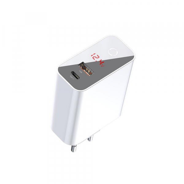 Baseus Incarcatorperete PPS QC USB + PD 45W - Alb [4]