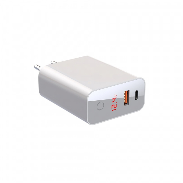Baseus Incarcatorperete PPS QC USB + PD 45W - Alb [2]