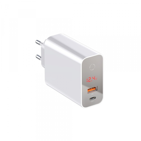 Baseus Incarcatorperete PPS QC USB + PD 45W - Alb [6]