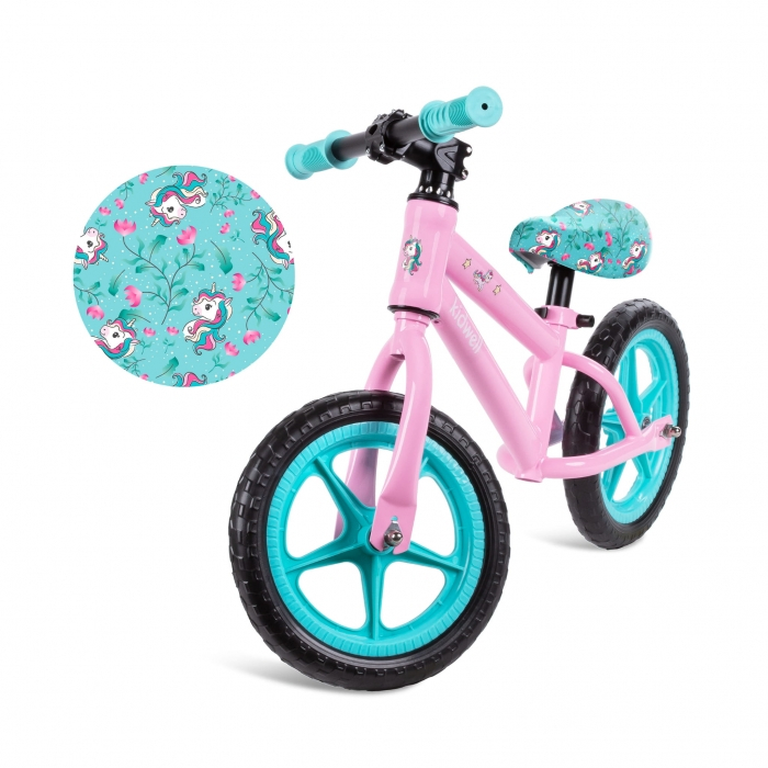 Bicicleta fara pedale cu roti din spuma EVA Kidwell MUNDO - Unicorn [2]