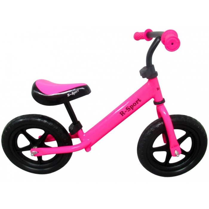 Bicicleta fara pedale cu roti din spuma EVA R-Sport R7 - Roz [3]