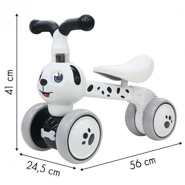 Bicicleta fara pedale Ecotoys Catel LC-V1308 - Alb [6]
