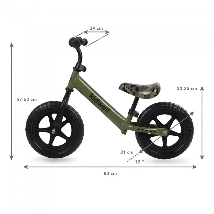 Bicicleta Fara Pedale Kidwell Rebel Khaki [6]