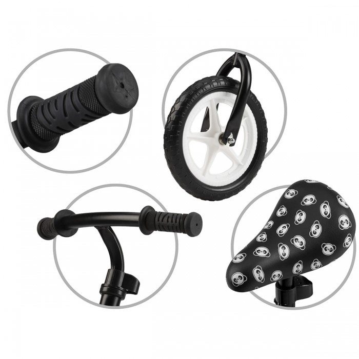 Bicicleta fara pedale Kidwell Rebel Panda [5]