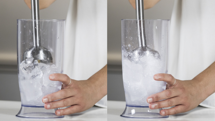 Blender de mana Cecotec Powerful Titanium 1000, 1000 W, 21 viteze+Turbo, lama din titan, SoftTouch [6]