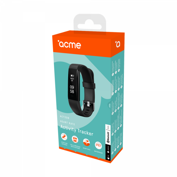 Bratara fitness ACME ACT206, Negru [7]