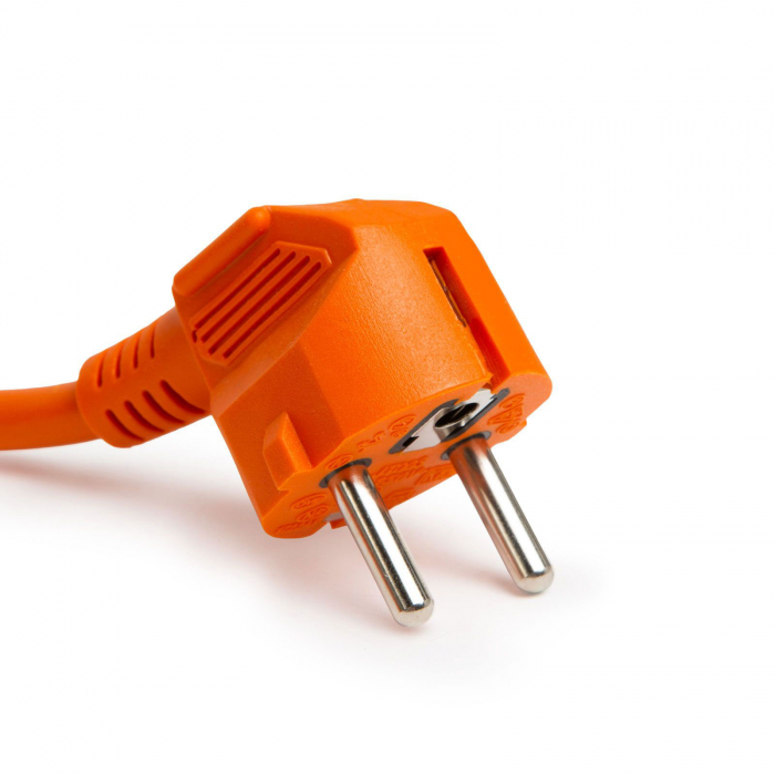 Cablu prelungitor de rețea tip oscilant – 20 m, 3 x 1,5 mm², portocaliu [3]