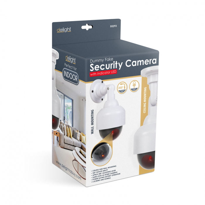 Camera falsa de supraveghere (dummy) - design dome, rabatabila 360 grade [3]