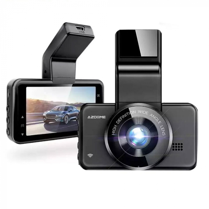 Camera auto DVR AZDOME M17, FHD 1080P, WiFi, Unghi 150, G-Sensor, monitorizare parcare [2]