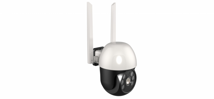 Camera de supraveghere IP WIFI NOUS W6 Smart, Exterior, 2K Ultra HD, 3MP, Detectie miscare, Night Vision, Rotire [3]