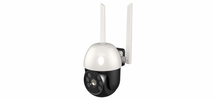 Camera de supraveghere IP WIFI NOUS W6 Smart, Exterior, 2K Ultra HD, 3MP, Detectie miscare, Night Vision, Rotire [2]