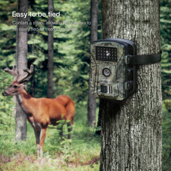 Camera de vanatoare Apeman H45 senzor de miscare , 16 MP, full HD, 2.4 LCD , 940nm, night vision , 26 senzori infrarosu [7]