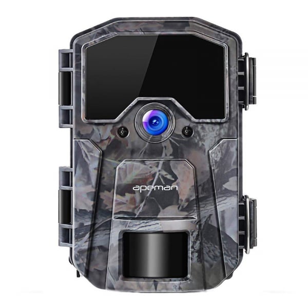 Camera de vanatoare Apeman H55 senzor de miscare , 20 MP , full HD , 2.0   LCD , 850nm, night vision , 40 senzori infrarosu [1]