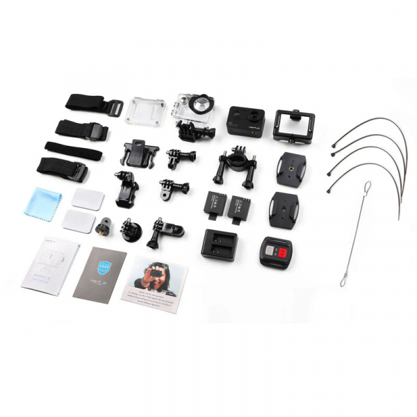 Camera video sport VanTop Moment 5C, 4K 60fps, Senzor Sony IMX078, Wi-Fi, Stabilizator imagine, Touch Screen, 2 Acumulatori [7]