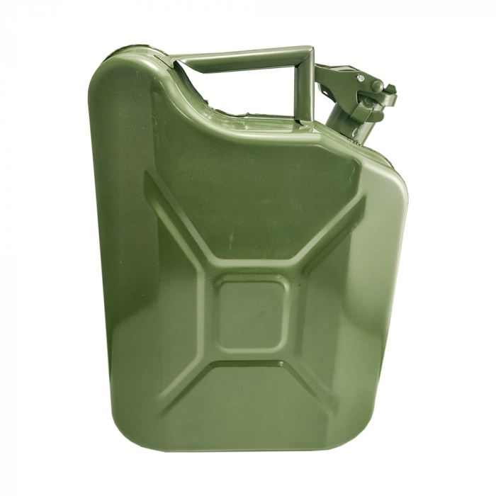 Canistra metalica pentru combustibili capacitate 10 l - culoare verde [2]