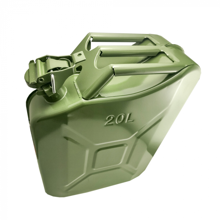 Canistra metalica pentru combustibili capacitate 20 l, culoare verde [4]