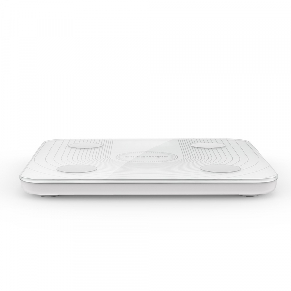 Cantar corporal Smart BlitzWolf Body Fat, 13 valori masurate, BMI, Alb [7]