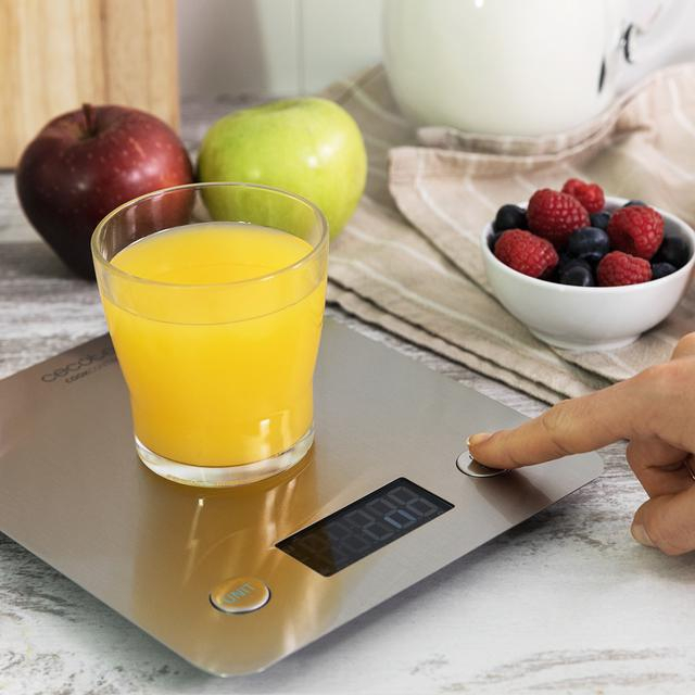 Cantar de bucatarie Smart Cook Control 10000 Connected, 5 Kg, 1 g, tara, Bluetooth, masurare proteine, carbohidrati, grasimi, solide, lichide [5]