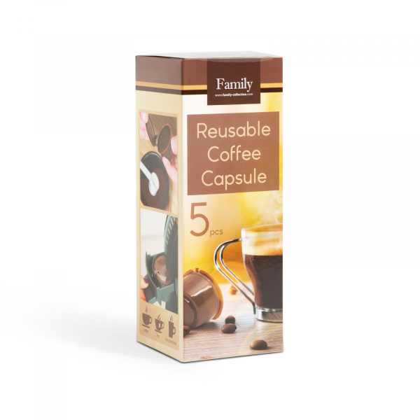 Set 5 capsule de cafea reaincarcabile compatibile Dolce Gusto [7]