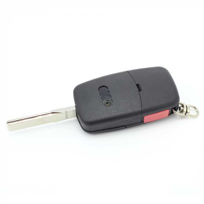CARGUARD - Audi - carcasă cheie tip briceag cu 3+1 butoane, buton de panică și baterie 2032 [7]