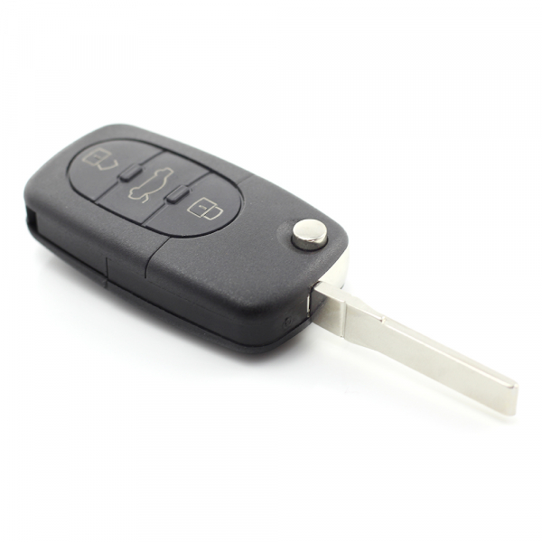 CARGUARD - Audi - Carcasă cheie tip briceag, cu 3 butoane - baterie 2032 [2]