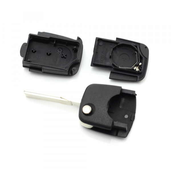 CARGUARD - Audi - Carcasă cheie tip briceag, cu 3 butoane - baterie 2032 [4]