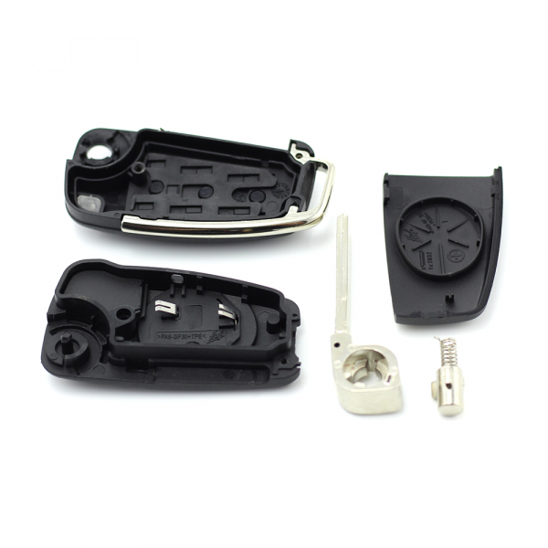 CARGUARD - Audi - model nou - carcasă cheie tip briceag, cu 3 butoane [6]