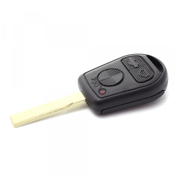 CARGUARD - BMW - carcasă cheie cu 3 butoane cu lamă 2 piste (model nou) [2]