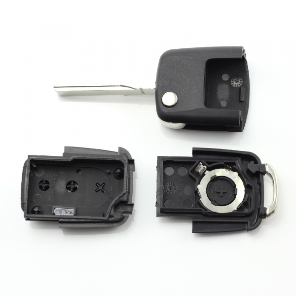 CARGUARD - Carcasă cheie tip briceag cu 3 butoane - Volkswagen [4]