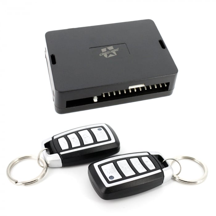 Inchidere centralizata - unitate de comanda cu 2 telecomenzi, functie cautare vehicul, 12V [3]