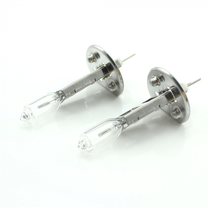 CARGUARD - Set de 2 becuri Halogen H1, 55W, +50% Intensitate - LONG LIFE [5]