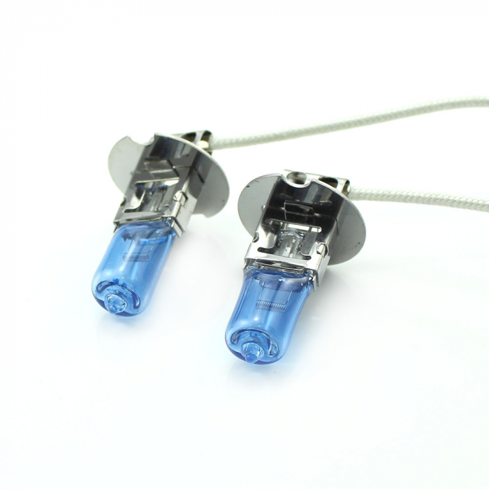 CARGUARD - Set de 2 becuri Halogen H3 +100% Intensitate - LONG LIFE [4]