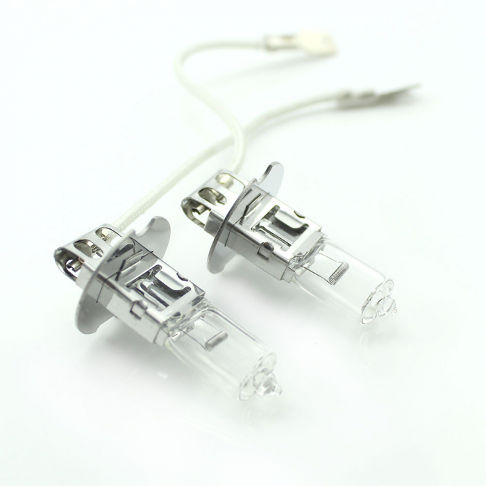 CARGUARD - Set de 2 becuri Halogen H3, 55W +50% Intensitate - LONG LIFE [4]