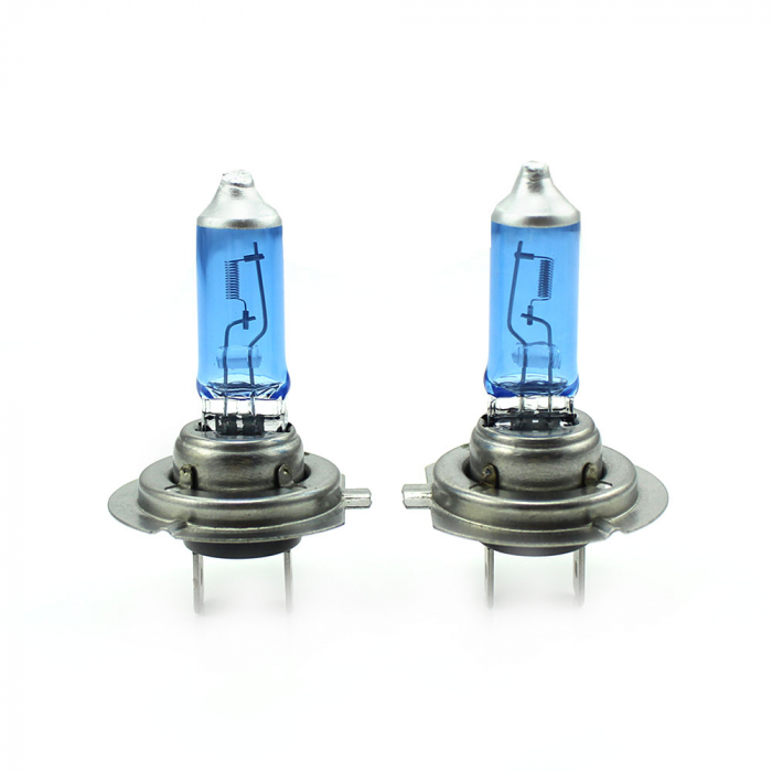 CARGUARD - Set de 2 becuri Halogen H7, 100W +130% Intensitate - LONG LIFE [2]