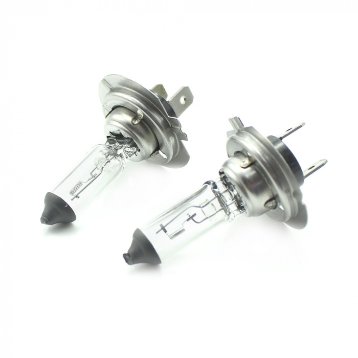 CARGUARD - Set de 2 becuri Halogen H7, 55W, +50% Intensitate - LONG LIFE [4]