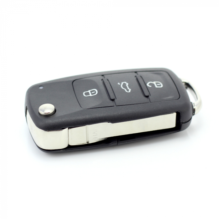 Carcasă cheie tip briceag, cu 3 butoane pentru Volkswagen 2010 + (MK6) [2]