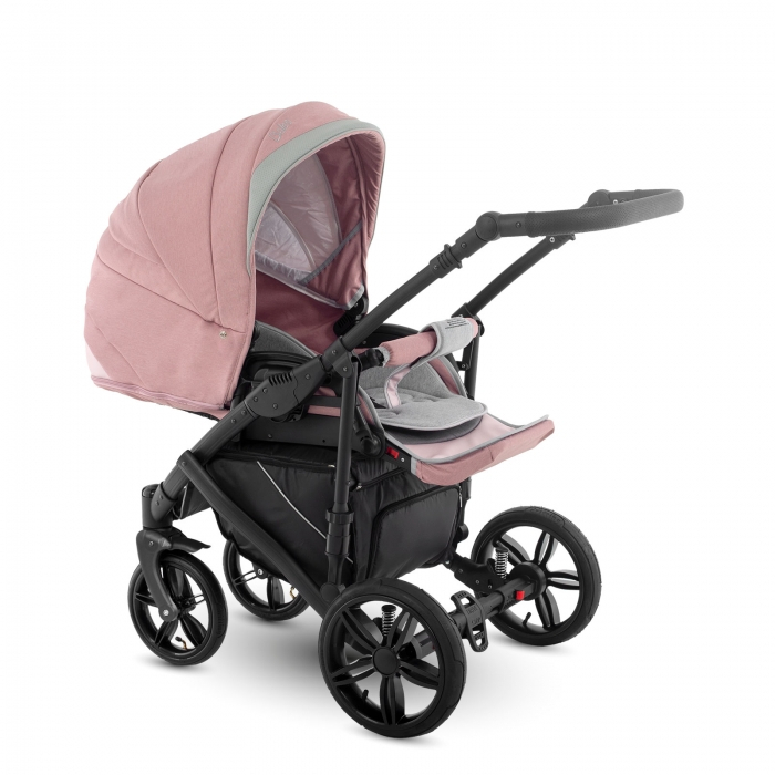 Carucior 3 in 1 Camarelo BALEO PINK [3]