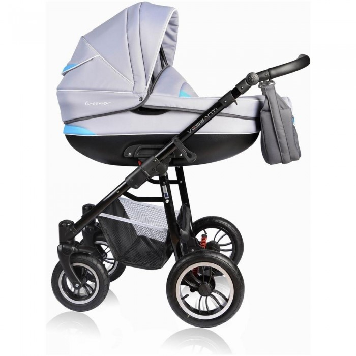 Carucior VESSANTI Crooner 3 in 1 - Blue/Gray [3]