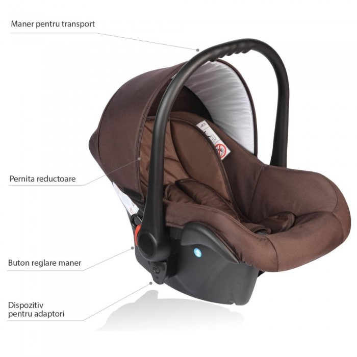 Carucior VESSANTI Crooner 3 in 1 - Brown [9]