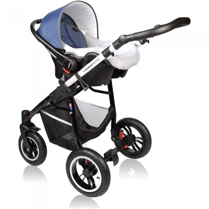 Carucior VESSANTI Crooner Prestige 3 in 1 - Blue [9]